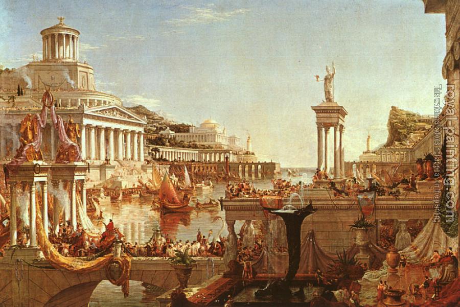 Thomas Cole : The Consummation, from the series: The Course of the Empire